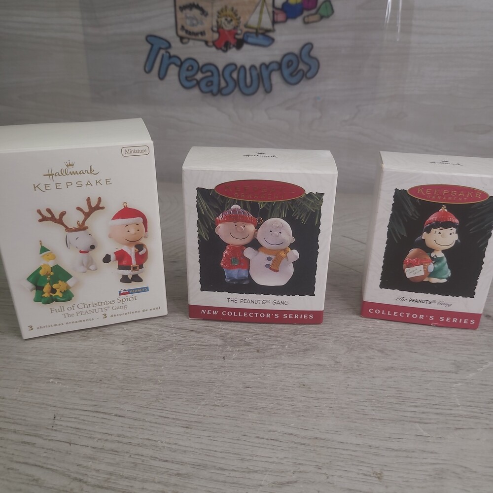 2008 Hallmark Full Of Christmas Spirit Ornament The Peanuts Gang NEW SEALED